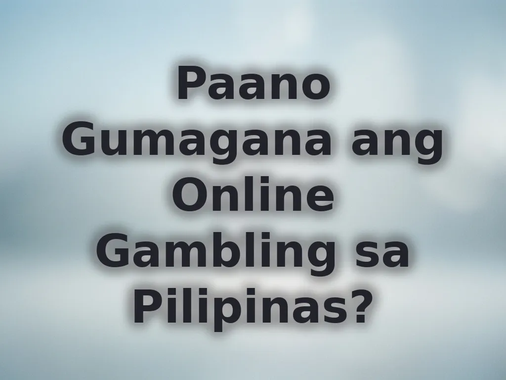 Online Gambling Law PH